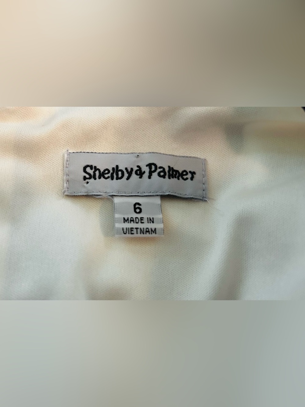 Shelby & Palmer Black and White Floral Wrap Midi Dress - Picture 4 of 4